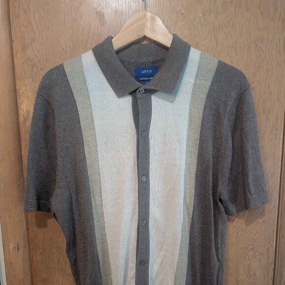 APT. 9 Brown Polo | US M - Picture 1 of 2